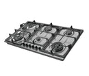 HANS BROGHO 9K4G2W X SF 90cm built-in gas hob stainless steel