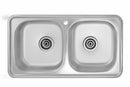 CICO USD 870 | stainless steel | Double Bowl | 87 cm