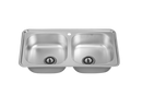 CICO USD 870 | stainless steel | Double Bowl | 87 cm