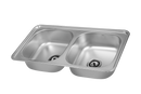 CICO USD 870 | stainless steel | Double Bowl | 87 cm
