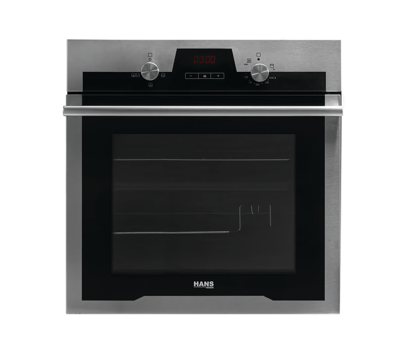فرن هانز 60 سم بلت ان غاز بشواية ومروحة تبريد HANS OGO204.20