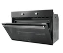 Hans Oven 90 cm Built in Gas with Grill and Cooling Fan HANS NERO FGH 4405 BB