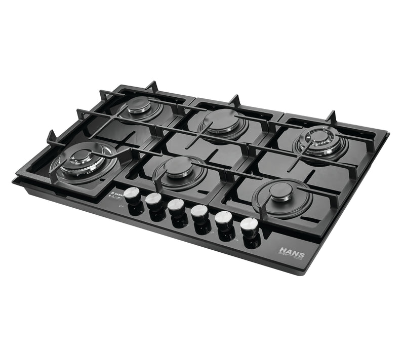 HANS BROGHO 9L4GWM GB GB SF 90cm built-in gas hob stainless steel