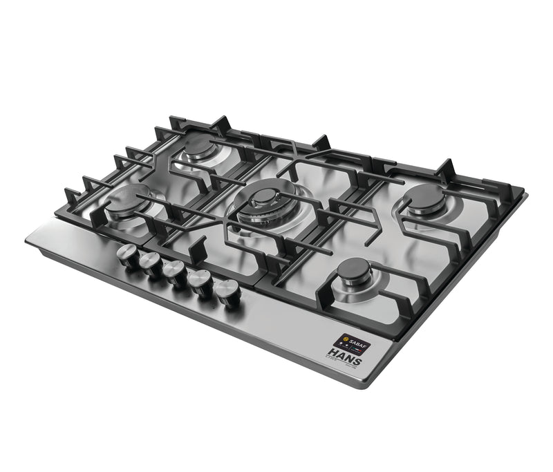 HANS LAMY 9K4GW X SF 90cm built-in gas hob stainless steel