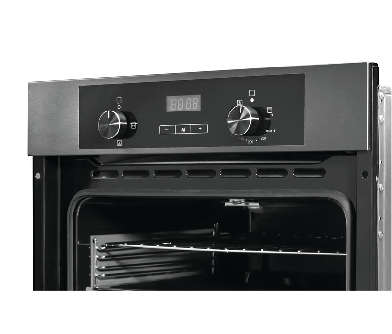 فرن هانز 60 سم بلت ان غاز بشواية ومروحة تبريد HANS OGO204.20